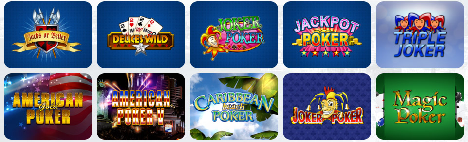 Video Poker TREBOLPLAY CASINO