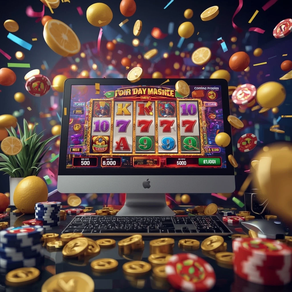 Tragamonedas en línea en la pantalla TREBOLPLAY CASINO